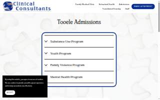 Clinical Consultants website