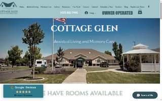 Cottage Glen Assisted Living website