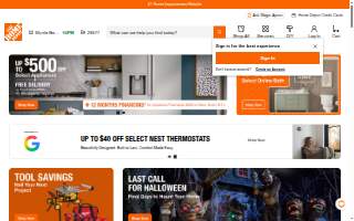 Depot Self Storage website