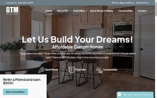 GTM Builders website