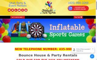 Jumpin' Jack Splash website