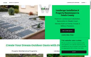 SWARD Landscaping website