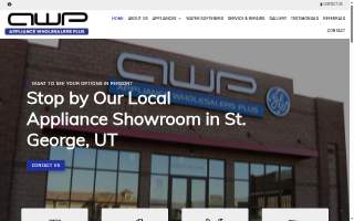 Appliance Wholesalers Plus of Washington website