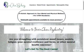 BrainChem Psychiatry website