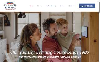 Carmack HVAC website