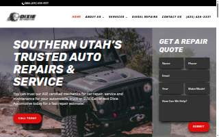Dixie Automotive website