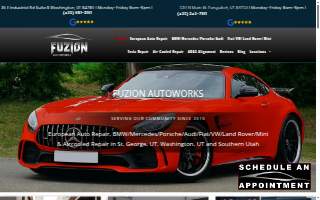 Fuzion Autoworks website