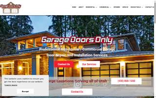 Garage Doors Only website