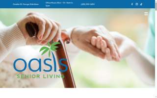 Oasis Senior Living - Coral Canyon A website