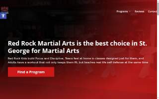 Red Rock Martial Arts website