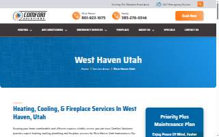 Comfort Solutions website