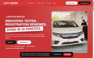 Easy Emissions website