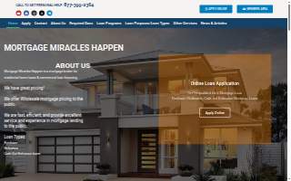 Mortgage Miracles Happen, LLC website