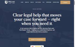 Nelsen Law Offices, P.C. website