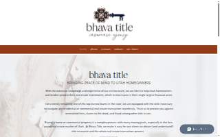 Bhava Title Insurance Agency LLC website
