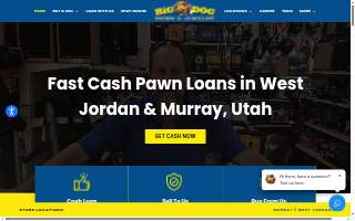 Big Dog Pawn & Jewelry website