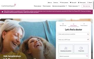 CommonSpirit Primary Care West Jordan website