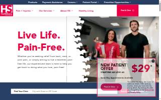 HealthSource Chiropractic of West Jordan website