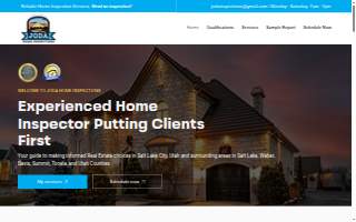 JODA Home Inspections of West Jordan website