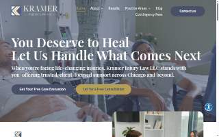 Kramer Injury Law website