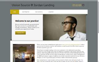 Vision Source at Jordan Landing website