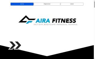 Aira Fitness website