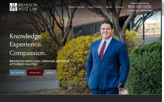 Branson West Law website