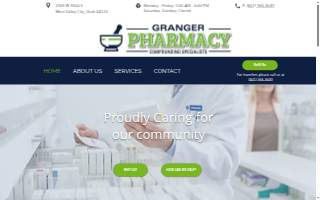 Granger Pharmacy website