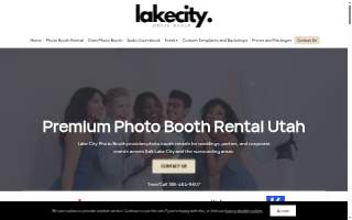 Lake City Photo Booth of West Valley City website