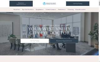 Mountain West Eyecare website