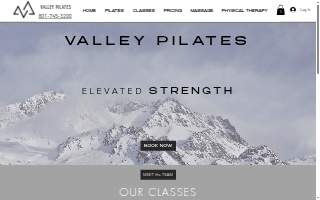 Valley Pilates website