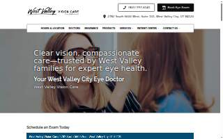 West Valley Vision Care website