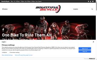 Bountiful Bicycle Center website