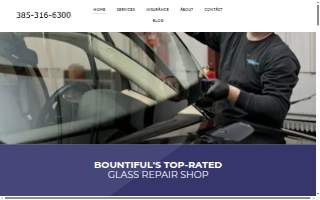 Bountiful Glass Repair website