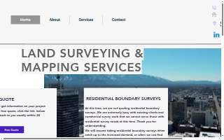 Layton Surveys website