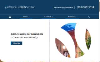 Medical Hearing Clinic website