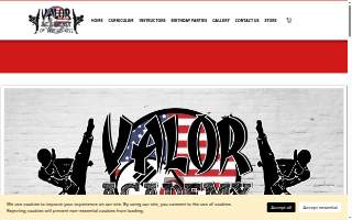 Valor Academy of Martial Arts website