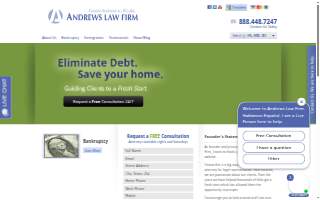 Andrews Law Firm website