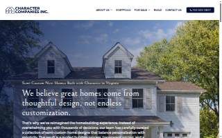 Character Companies Inc. website