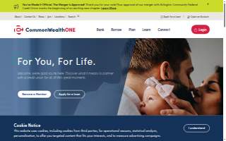 CommonWealth One Federal Credit Union of Alexandria website
