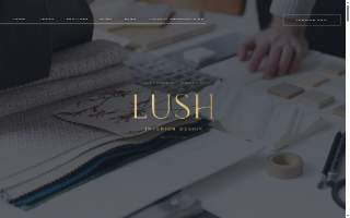 Lush Interior Design LLC of Alexandria website