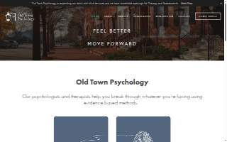 Old Town Psychology website