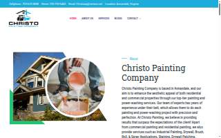 Christo Painting Company website