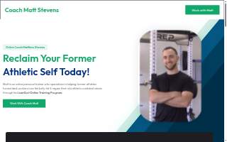 Coach Matt Stevens website