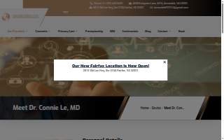 Connie Le, MD website