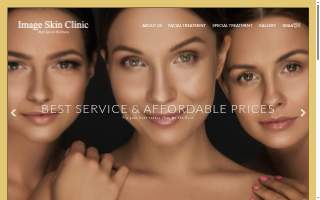 Image Skin Clinic website