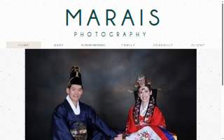 Marais Photography website