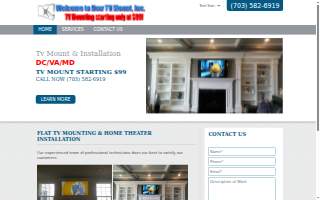 New TV Mount, Inc. of Annandale website