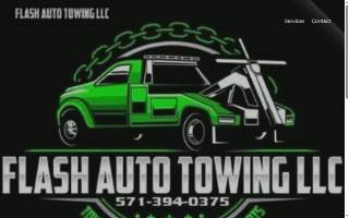 Flash auto towing website