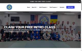 Kogaion Academy Brazilian Jiu-Jitsu & Judo website